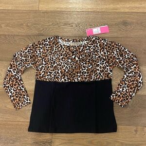 NWT Lilly Pulitzer Finn Top in My Favorite Spot - L